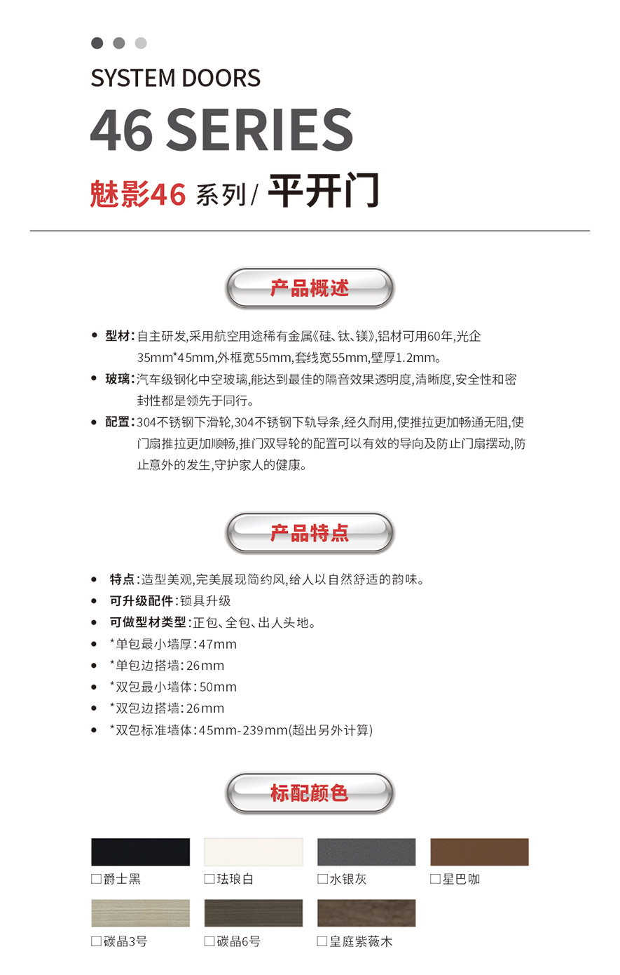 金太陽智慧門窗鋁合金平開門